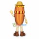 Personally Grown Large Pecan Cartoon Mascot Costume Personally Grown Large Pecan Cartoon Mascot Costume