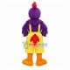 Adult Style Large Purple Chicken Mascot Costume Adult Style Large Purple Chicken Mascot Costume