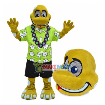 Auto Mechanic Python With Chain Mascot Costume Auto Mechanic Python With Chain Mascot Costume