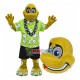 Auto Mechanic Python With Chain Mascot Costume