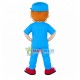 The Outgoing Blonde Boy Mascot Costume