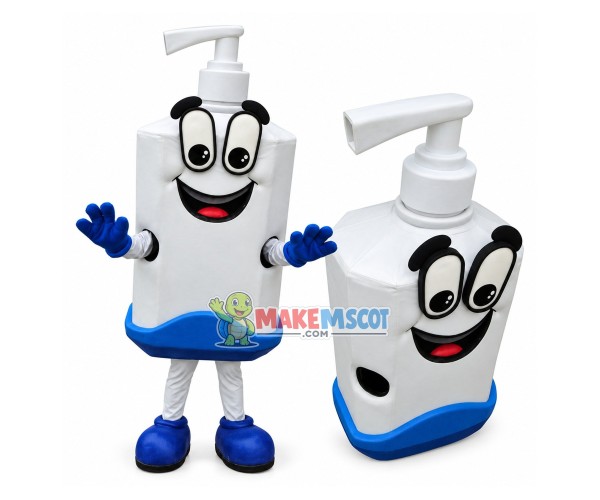 Sterilized Gel Disposable Hand Sanitizer Mascot Costume