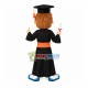 The Handsome Doctor Graduate Mascot Costume The Handsome Doctor Graduate Mascot Costume