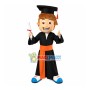 The Handsome Doctor Graduate Mascot Costume