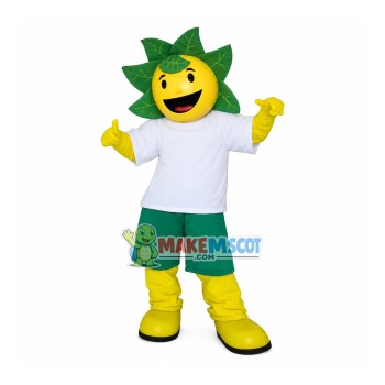 Leaves Hair Doll of Natural Water Flow Mascot Costume Leaves Hair Doll of Natural Water Flow Mascot Costume