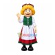 Blonde Cook Lady of Italian Restaurant Mascot Costume Blonde Cook Lady of Italian Restaurant Mascot Costume