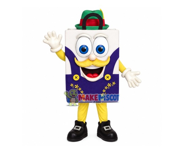 High-end Gift Bag Cartoon Mascot Costume High-end Gift Bag Cartoon Mascot Costume
