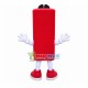 Soft Red Toothbrush Cartoon Mascot Costume Soft Red Toothbrush Cartoon Mascot Costume