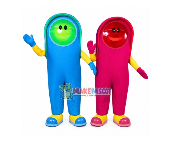 Separately Established Signal Light Mascot Costume Separately Established Signal Light Mascot Costume