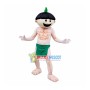 The Bare Muscular Geek Mascot Costume