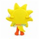 Sun Shaped Inspirational Sign Mascot Costume