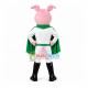 Pink Pig Wearing Super Outfit Mascot Costume Pink Pig Wearing Super Outfit Mascot Costume