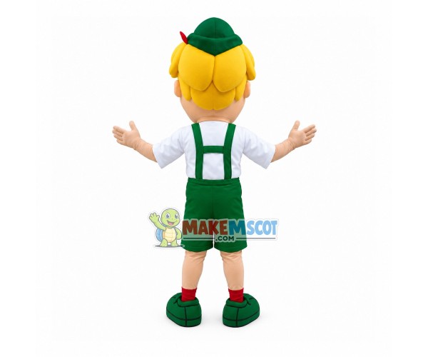 The Foreign Child Model Boy Mascot Costume