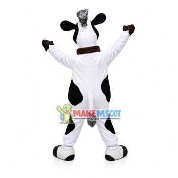 Milk Cow With Reminder Bell Mascot Costume Milk Cow With Reminder Bell Mascot Costume