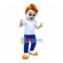 Sunny Boy With Handsome Hairstyle Mascot Costume