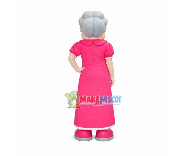 Elderly Couple Wearing Formal Suit Mascot Costume Elderly Couple Wearing Formal Suit Mascot Costume