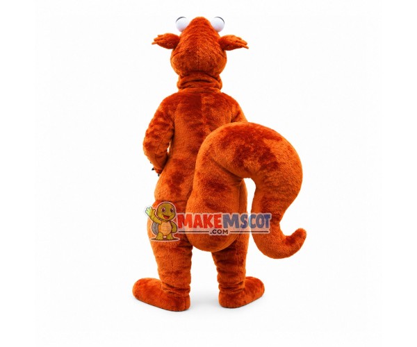 Brown Mole With Big Plush Tail Mascot Costume