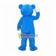 Almond Milk Blue Bear Mascot Costume Almond Milk Blue Bear Mascot Costume