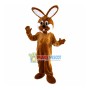 Adult Brown Easter Bunny Mascot Costume