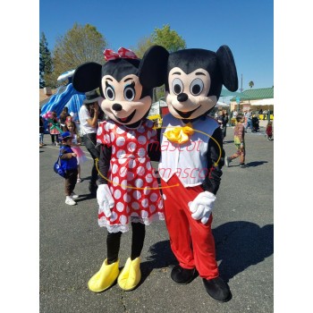 Mickeys of The Garden Party Mascot Costume Mickeys of The Garden Party Mascot Costume