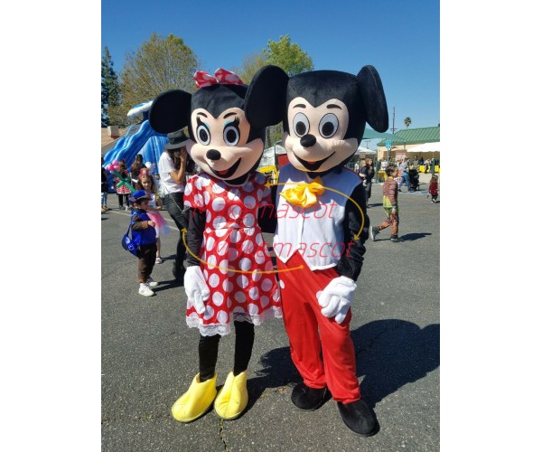Mickeys of The Garden Party Mascot Costume