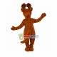 Brown Thin Jungle Moose Mascot Costume Brown Thin Jungle Moose Mascot Costume