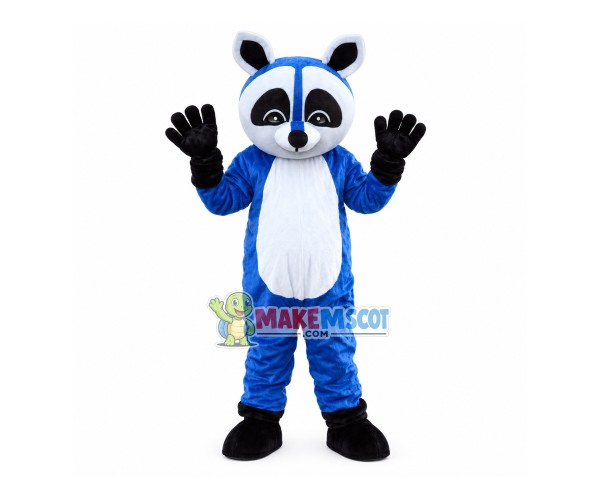Blue Raccoon Mascot Costume For Event Blue Raccoon Mascot Costume For Event