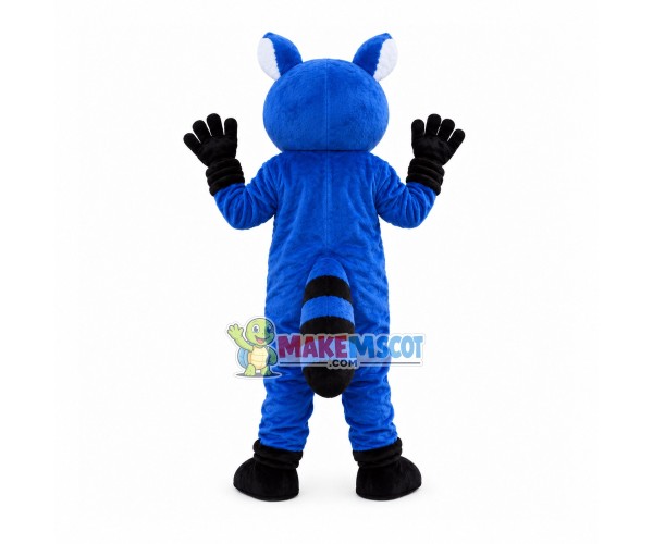 Blue Raccoon Mascot Costume For Event Blue Raccoon Mascot Costume For Event