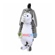 Thinking The Gray Stupid Donkey Mascot Costume Thinking The Gray Stupid Donkey Mascot Costume