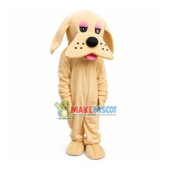Dejected The House Dog Mascot Costume Dejected The House Dog Mascot Costume