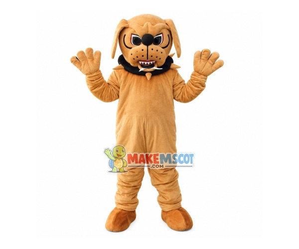 Domestic Dog With Fierce Look Mascot Costume