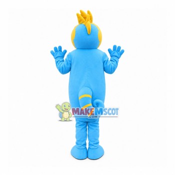 Standing Long-nosed Seahorse Mascot Costume Standing Long-nosed Seahorse Mascot Costume