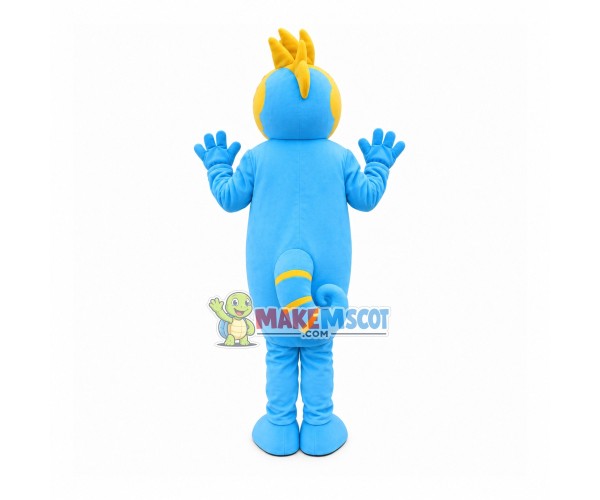 Standing Long-nosed Seahorse Mascot Costume Standing Long-nosed Seahorse Mascot Costume