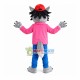 Gray Little Wolf Wearing Fashion Suit Mascot Costume Gray Little Wolf Wearing Fashion Suit Mascot Costume