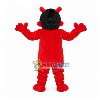 Red Devil With Tentacles Mascot Adult Costume Red Devil With Tentacles Mascot Adult Costume