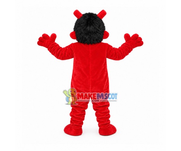 Red Devil With Tentacles Mascot Adult Costume Red Devil With Tentacles Mascot Adult Costume