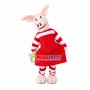 Elegant Pig In Striped Tunic Dress Mascot Costume