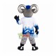 Silver Horned Forceful Antelope Mascot Costume