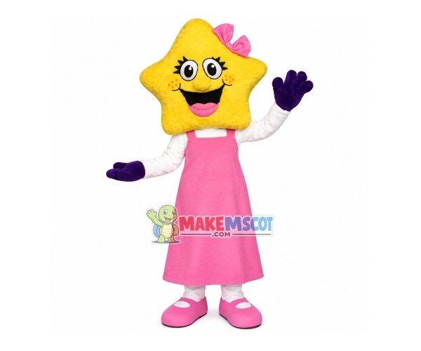 The Brilliant Star of Childrens Foundation Mascot Costume The Brilliant Star of Childrens Foundation Mascot Costume