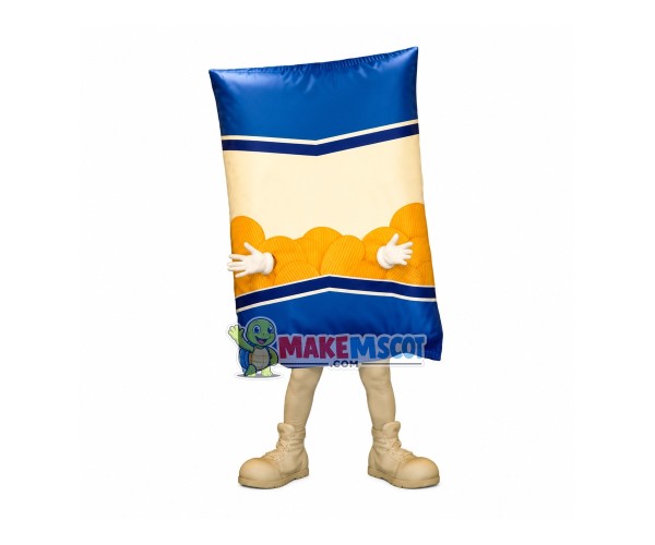 Pack of Original Wavy Potato Chips Mascot Costume Pack of Original Wavy Potato Chips Mascot Costume