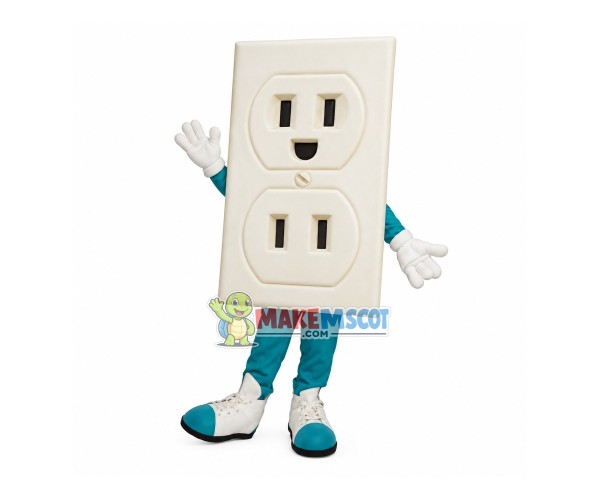 Safe Household Anti-shock Socket Mascot Costume Safe Household Anti-shock Socket Mascot Costume