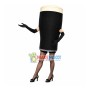 Glass of Dark Beer Cartoon Mascot Costume