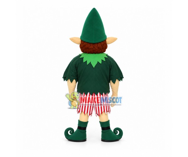 Big Nosed Elf In The Deep Forest Mascot Costume Big Nosed Elf In The Deep Forest Mascot Costume