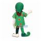 Elf In Tattered Spotted Top Mascot Costume Elf In Tattered Spotted Top Mascot Costume