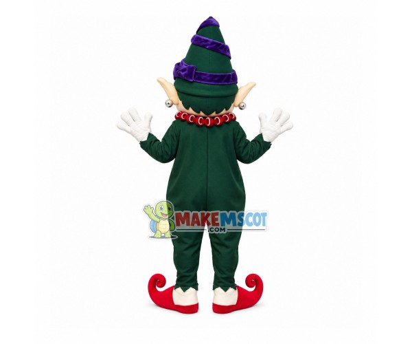 The Friendly Elf Little Hand Mascot Costume The Friendly Elf Little Hand Mascot Costume