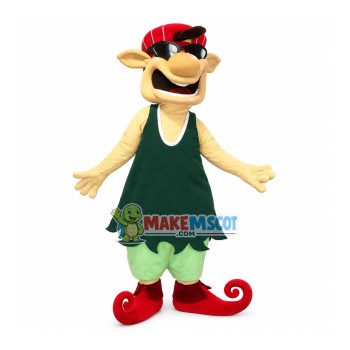 Lively Basketball Team Sports Elf Mascot Costume Lively Basketball Team Sports Elf Mascot Costume
