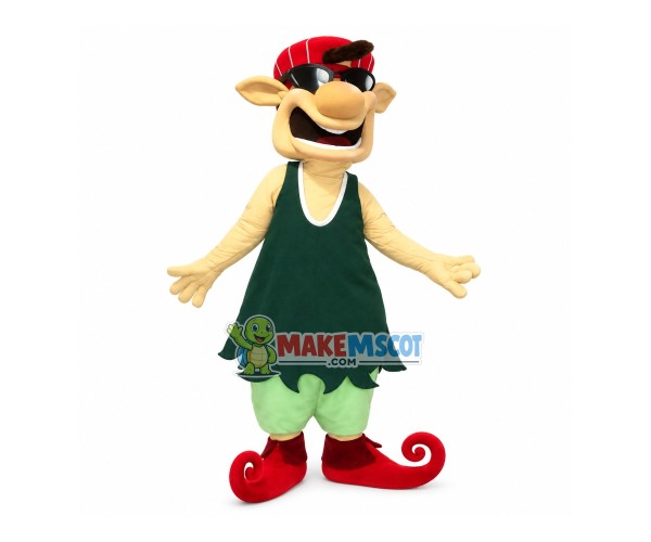Lively Basketball Team Sports Elf Mascot Costume Lively Basketball Team Sports Elf Mascot Costume