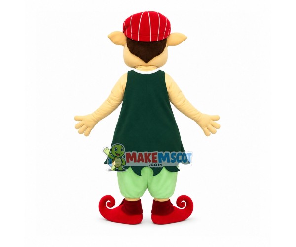 Lively Basketball Team Sports Elf Mascot Costume