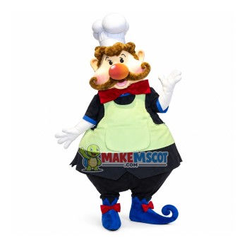 Pot Belly Chef Elf of Restaurant Mascot Costume