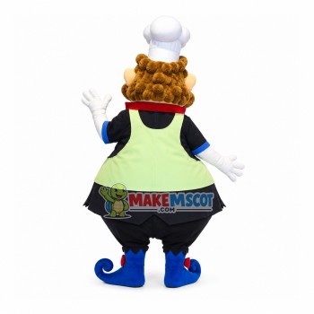 Pot Belly Chef Elf of Restaurant Mascot Costume Pot Belly Chef Elf of Restaurant Mascot Costume